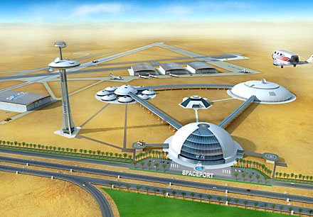 uae spaceport concept